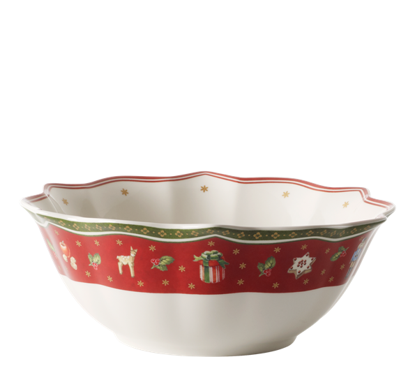 Toys Delight skål med rød kant 0,75 liter fra Villeroy & Boch