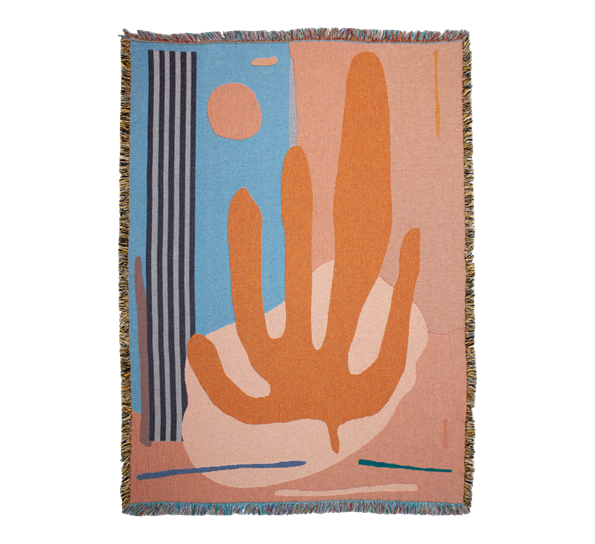 <p>Hazlewood pledd 137x178 cm fra Slowdown Studio</p>