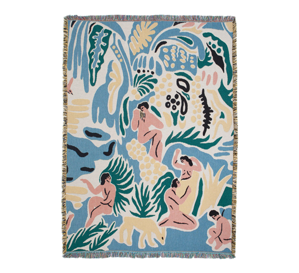 <p>Kimbie pledd 137x178 cm fra Slowdown Studio</p>