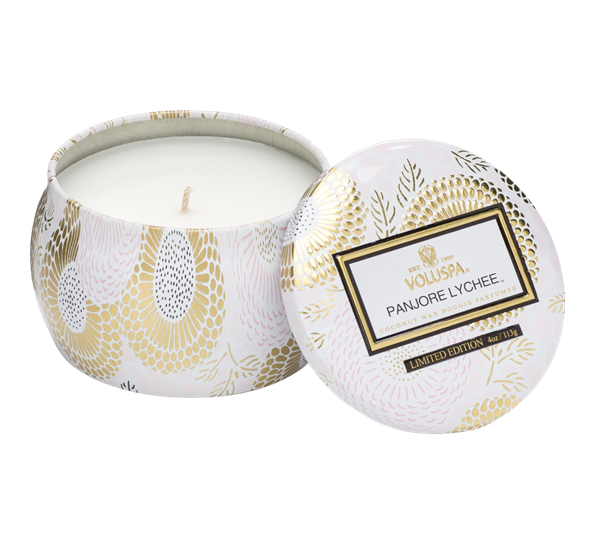 Duftlys 25t Panjore Lychee fra Voluspa