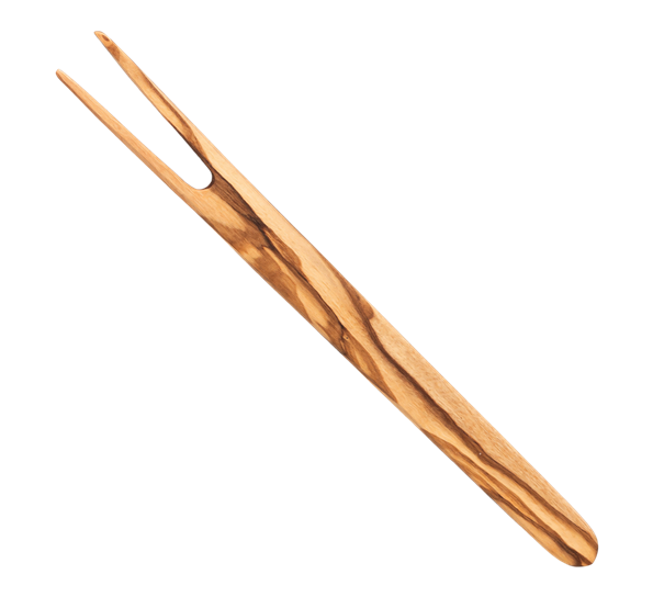 Tapas- spekegaffel 20 cm oliventre OlivArte