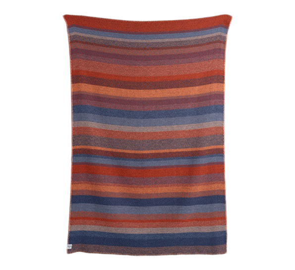 Fri pledd Late fall 150x210 cm fra Røros Tweed