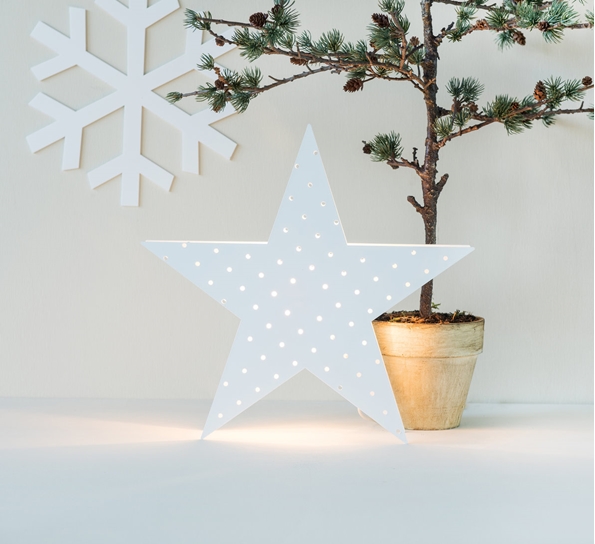 Winterstar hvit fra Cooee Design