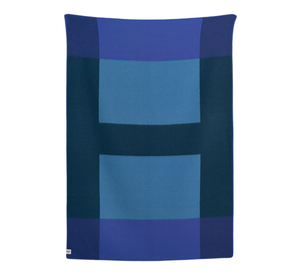 Syndin pledd blått 135x200 cm fra Røros Tweed