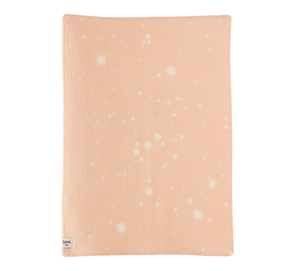 Orion babypledd lys rosa fra Røros Tweed