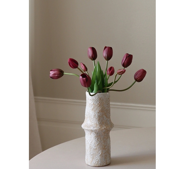 Kunstig blomst Tulip Tulipan bukett lilla fra Botanè Studios