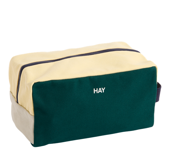 Multi toalettmappe 26x14x14 cm mørkegrønn HAY