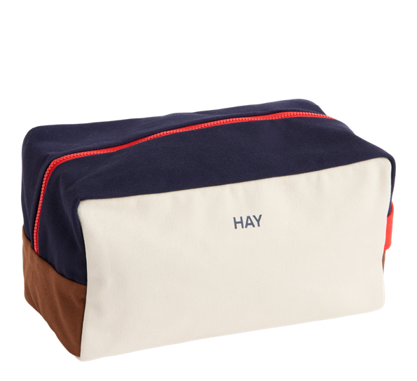 Multi toalettmappe 26x14x14 cm krem HAY