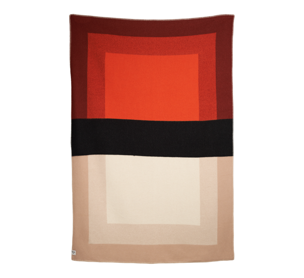 Bento pledd rosehip 135x200 cm fra Røros Tweed