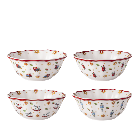 <p>Toy's Delight skål&nbsp;28 cl ø14,9 cm 4-pk&nbsp;Villeroy &amp; Boch</p>
