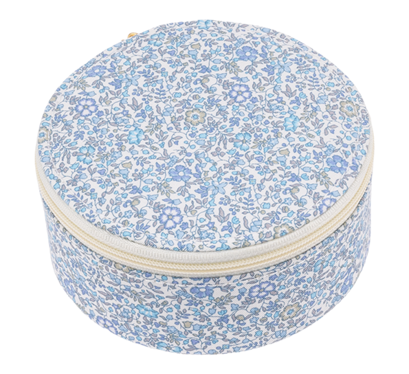 Smykkeskrin rund Liberty Katie and Millie lyseblå Bon Dep