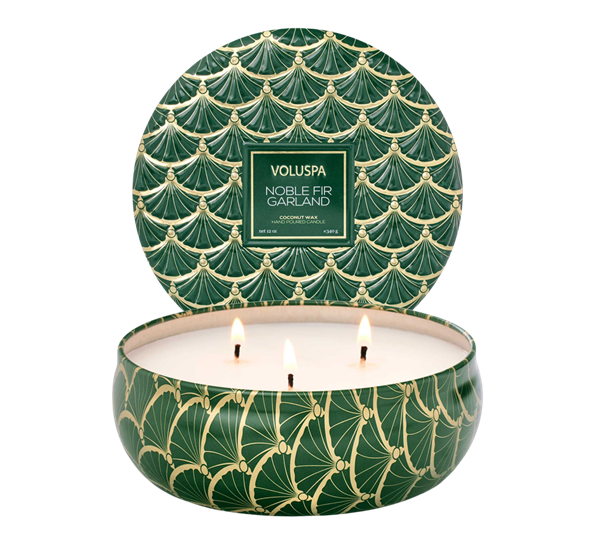 Duftlys 40t 3 veker Noble Fir Garland fra Voluspa