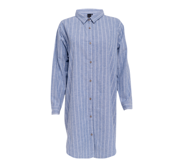 Pilen nattskjorte flanell blå S fra Høie