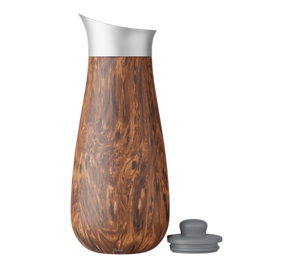Karaffel 1,5L teakwood fra S`well