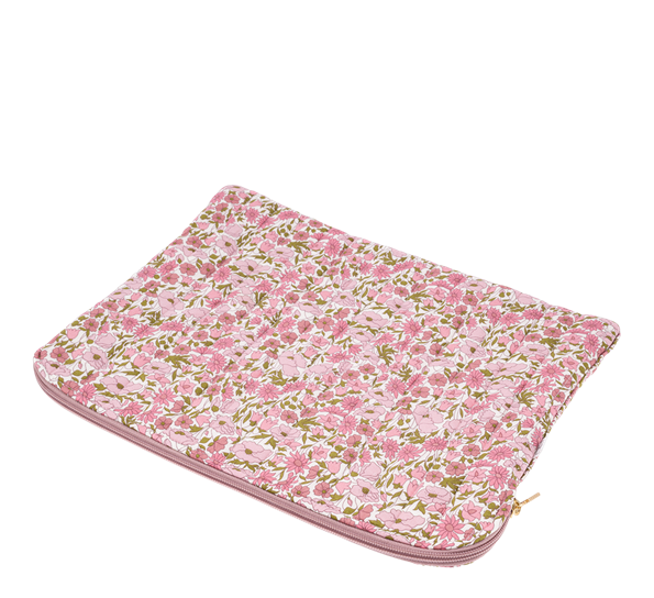 Mac cover Liberty Poppy and Daisy 28x34 cm Bon Dep