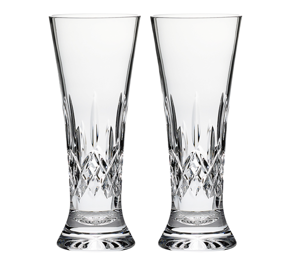 Lismore Pilsner ølglass 2-pk fra Waterford