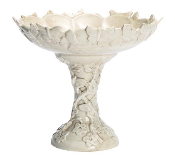 Lace fruktskål 25 cm sand fra Mateus