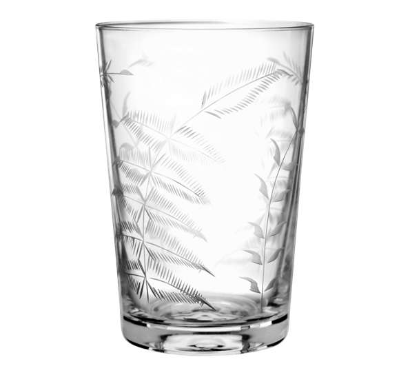 Tumbler drikkeglass fern 210 m stk klar fra The Vintage List