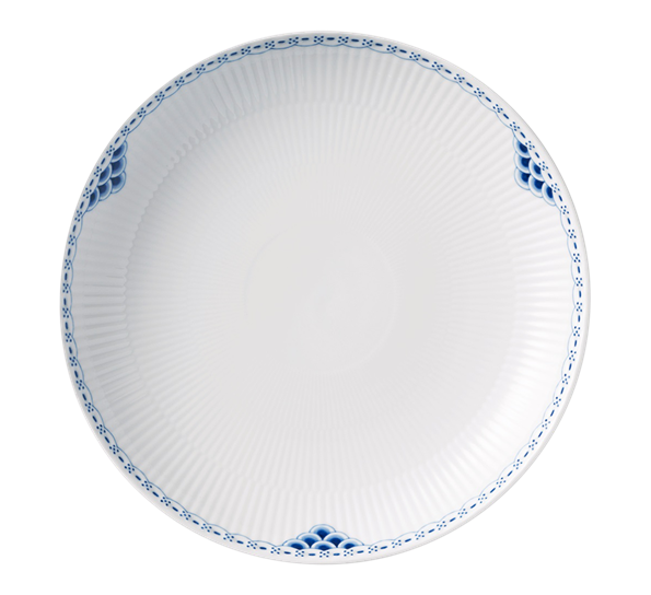 Prinsesse tallerken uten kant 25 cm fra Royal Copenhagen