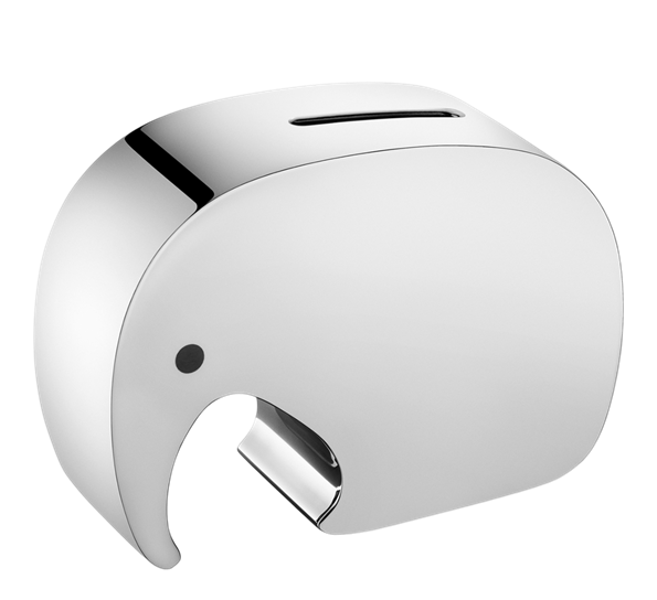 Miniphant sparebøsse fra Georg Jensen