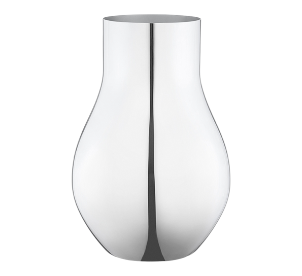 Cafu vase M stål fra Georg Jensen