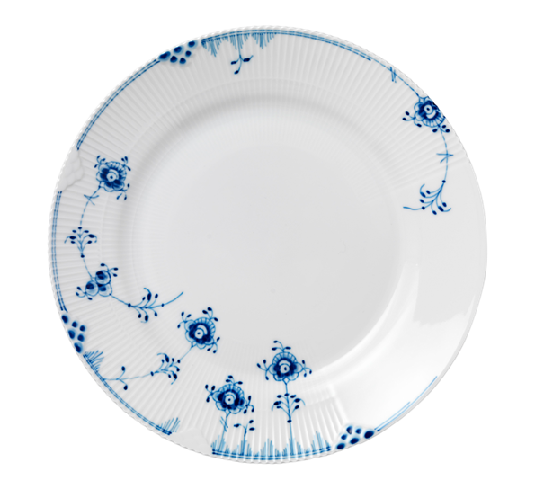 Blue Elements tallerken 28 cm fra Royal Copenhagen