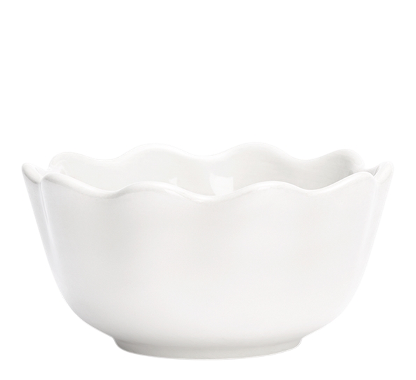 Oyster skål 13 cm 30 cl hvit fra Mateus