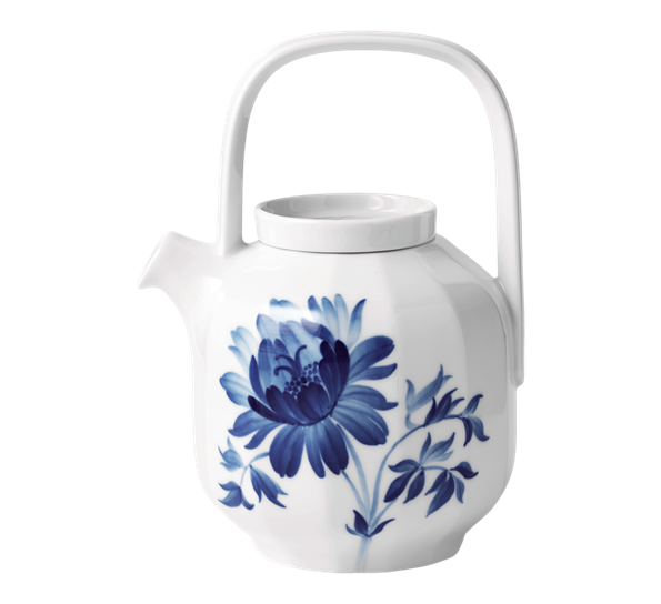 Blomst tekanne trepeon 1l fra Royal Copenhagen