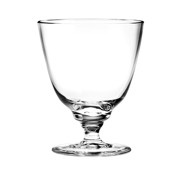 Flow vannglass med stett klar 35 cl fra Holmegaard