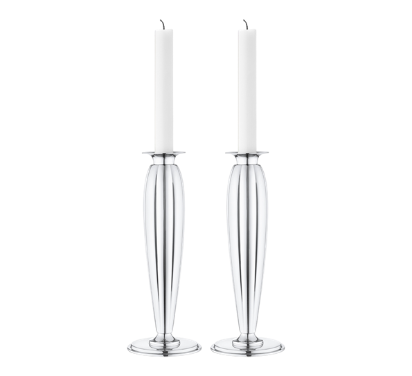 Bernadotte lysestaker 2 pk fra Georg Jensen
