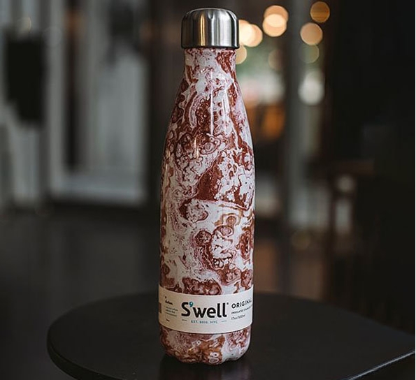 Drikkeflaske 5dl Pink Agate fra S`well