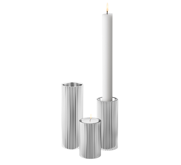 Bernadotte lysestaker sett 3 stk fra Georg Jensen