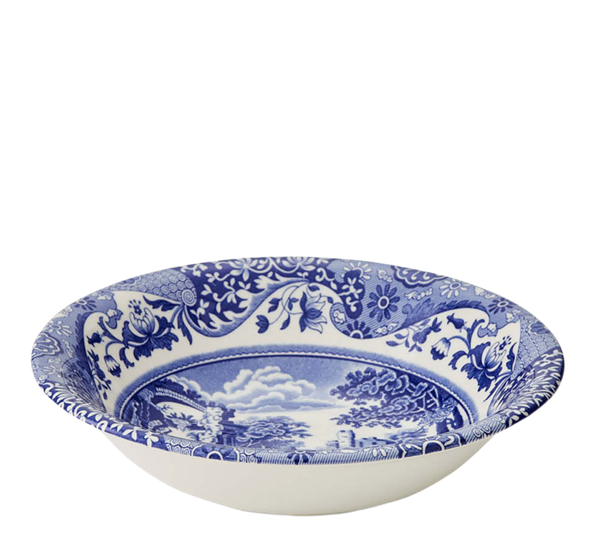 Blue Italian dessertskål 20cm fra Spode