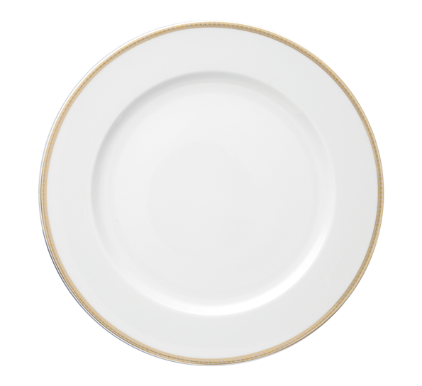 Meandre d'or dekketallerken 30 cm fra Versace