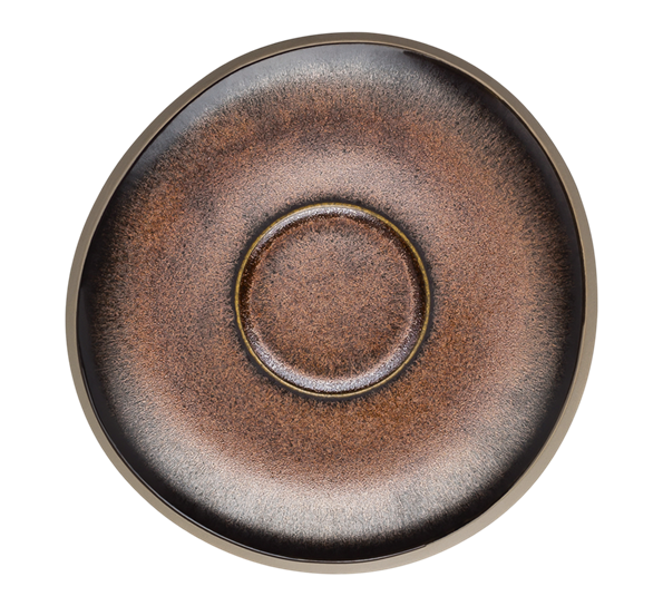 Junto Bronze kaffekopp skål 15 cm fra Rosenthal