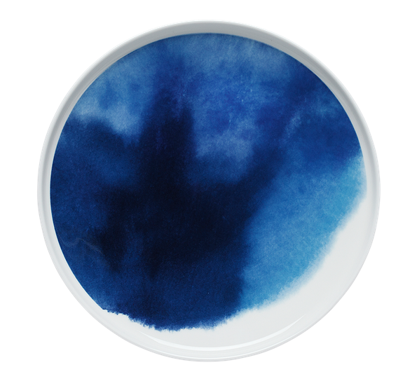 Weather Diary tallerken flat 25 cm fra Marimekko