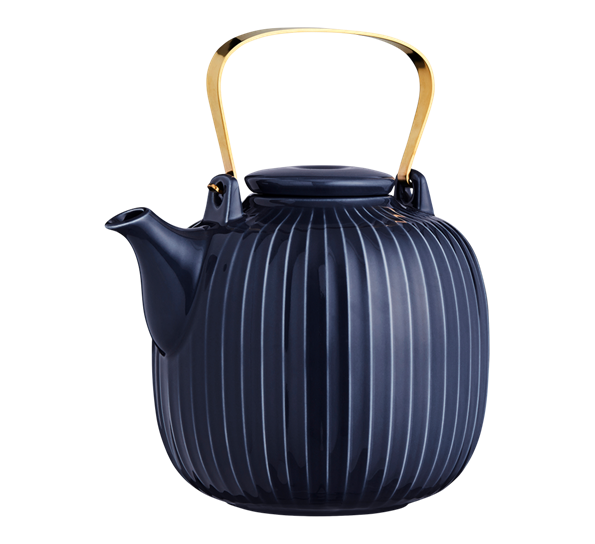 Hammershøi tekanne antrasittgrå 1,2l fra Kähler