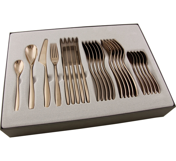 Julie dark rosè bestikksett 24 deler fra Hardanger Bestikk