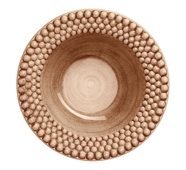 Bubbles tallerken dyp 25 cm 60 cl cinnamon fra Mateus