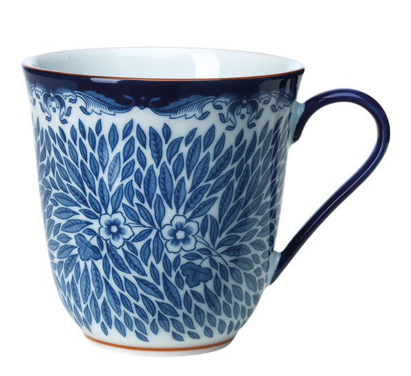 Ostindia Floris blå krus 30 cl fra Rörstrand