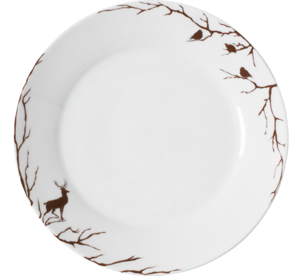 Alveskog tallerken flat 28 cm fra Wik & Walsøe