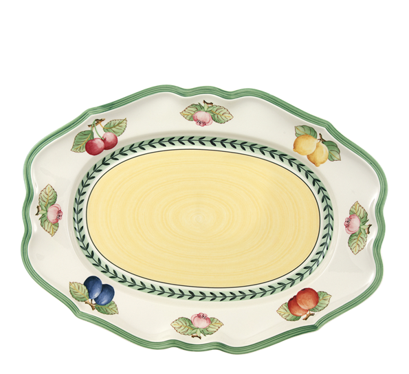 French Garden Fleurence fat ovalt 37 cm fra Villeroy & Boch