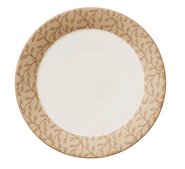 Caffe Club Floral Caramel asjett 21 cm fra Villeroy & Boch