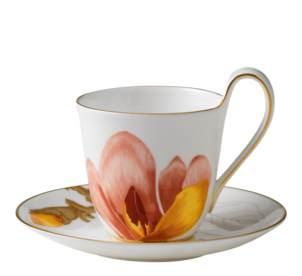 Flora kopp med skål magnolia 27 cl fra Royal Copenhagen