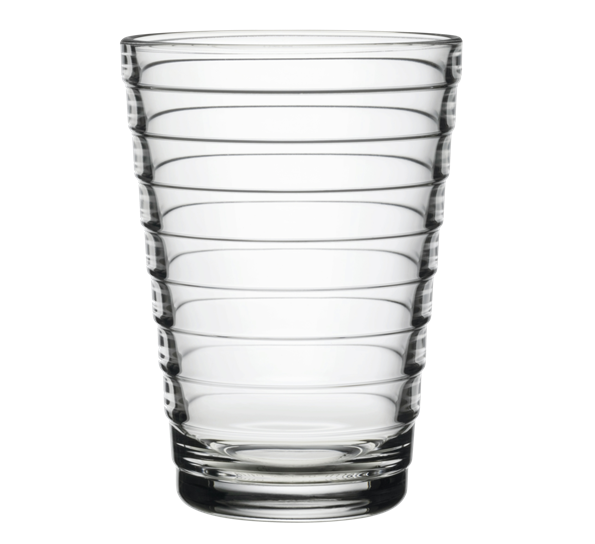 Aino Aalto vannglass klar 2-pk 33 cl fra Iittala