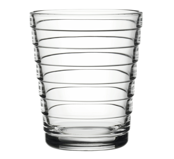 Aino Aalto vannglass klar 2-pk 22 cl fra Iittala
