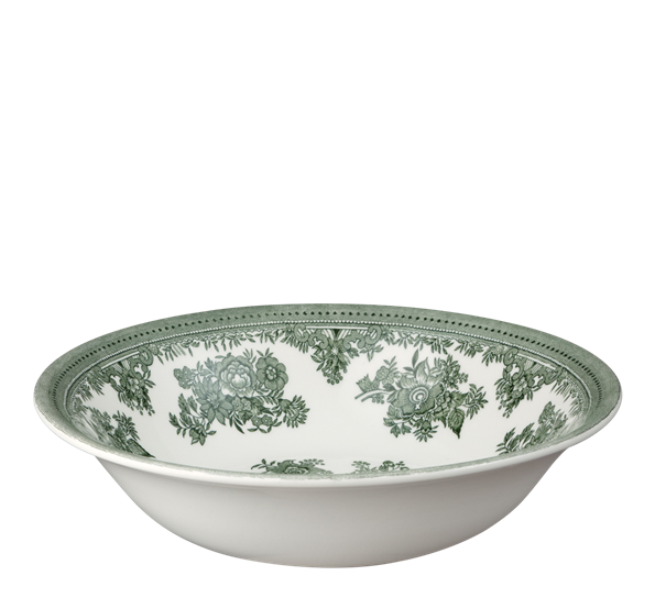 Green Asiatic Pheasants tallerken dyp 20,5cm fra Burleigh