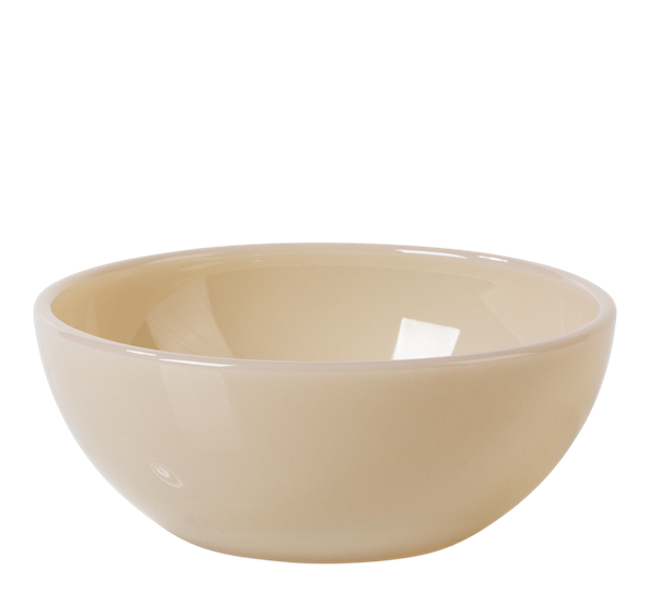 Milk skål ø10 cm almond fra Lucie Kaas