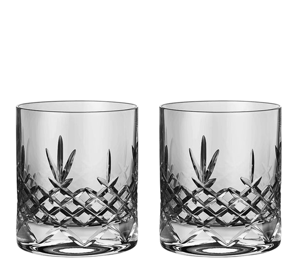 Crispy Dark lowball glass 2-pk Frederik Bagger