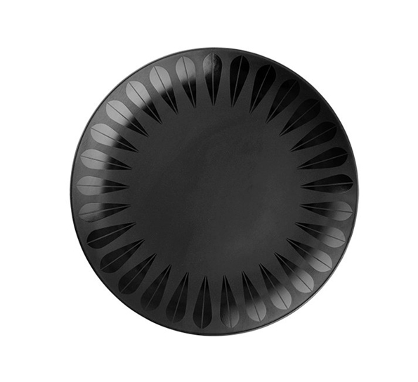 Lotus trends asjett 21 cm sort fra Lucie Kaas